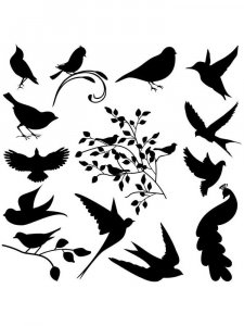 Трафарет для стен 41