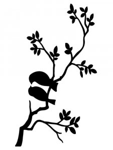 Трафарет для стен 44