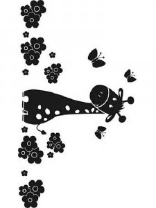 Трафарет для стен 46