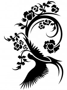 Трафарет для стен 50