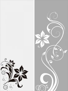 Трафарет на дверь 3