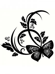 Трафарет Узоры 23