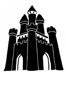 Трафарет Замка 11