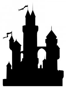 Трафарет Замка 12