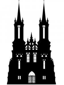 Трафарет Замка 15