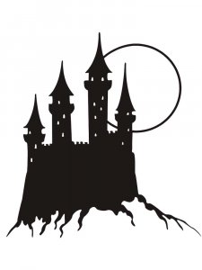 Трафарет Замка 17