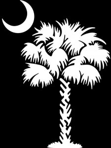 Трафарет Пальмы 7