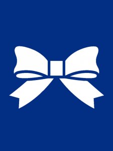 Трафарет Бантика 10