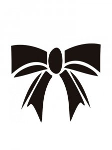 Трафарет Бантика 8