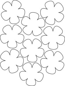 Трафарет для аппликаций 22