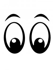 Трафарет Глаз 16