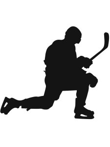 Трафарет Хоккей 22