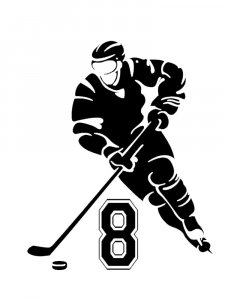 Трафарет Хоккей 24