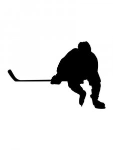 Трафарет Хоккей 6