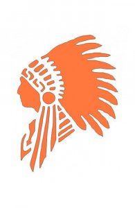 Трафарет Индеец 3