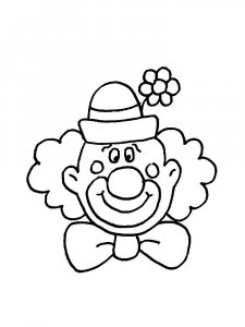 Трафарет Клоуна 5