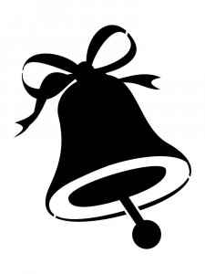 Трафарет Колокольчика 1