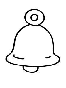 Трафарет Колокольчика 11