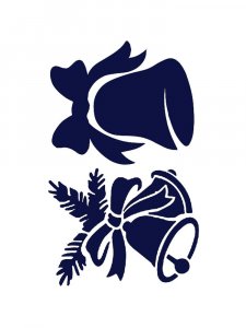 Трафарет Колокольчика 12