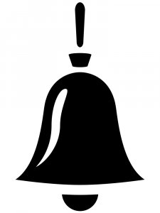 Трафарет Колокольчика 13