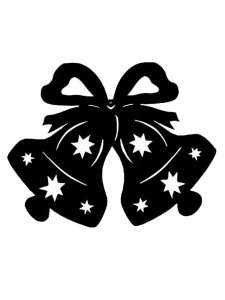 Трафарет Колокольчика 14