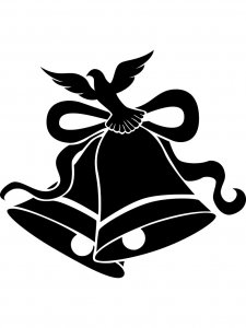 Трафарет Колокольчика 15