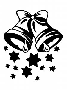 Трафарет Колокольчика 16