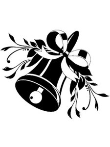 Трафарет Колокольчика 18