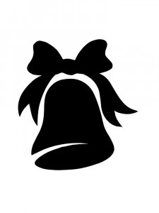 Трафарет Колокольчика 2