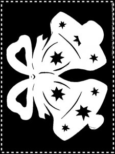 Трафарет Колокольчика 5