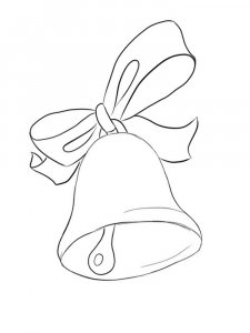 Трафарет Колокольчика 7