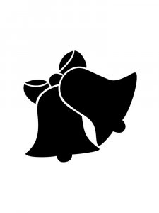 Трафарет Колокольчика 9