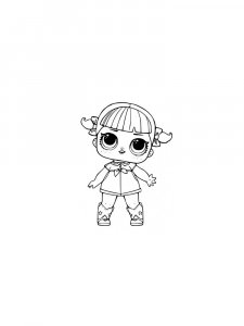 Трафарет Куклы ЛОЛ 5