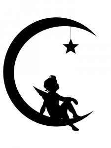 Трафарет Луны 25