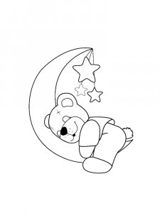 Трафарет Луны 4