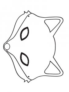 Трафарет Маски 1