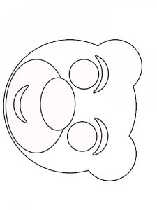 Трафарет Маски 16