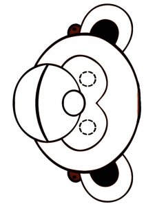 Трафарет Маски 17