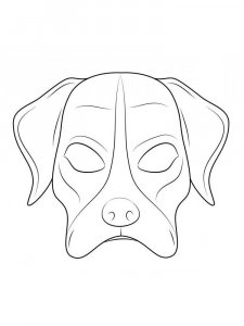 Трафарет Маски 18