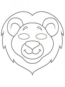 Трафарет Маски 2