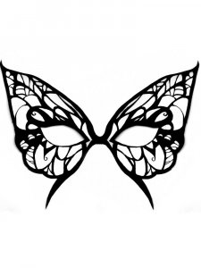 Трафарет Маски 23