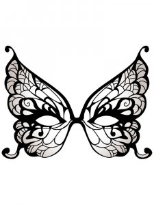 Трафарет Маски 24