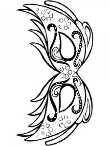 Трафарет Маски 32