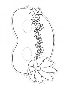 Трафарет Маски 33