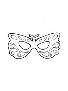 Трафарет Маски 34