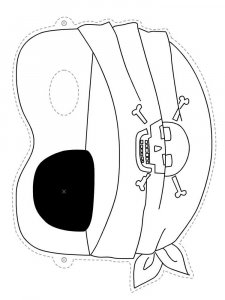 Трафарет Маски 35