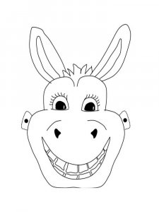 Трафарет Маски 4