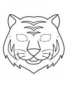 Трафарет Маски 6