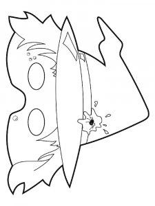 Трафарет Маски 8