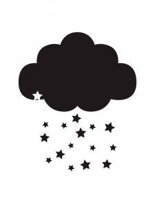 Трафарет Облака 13